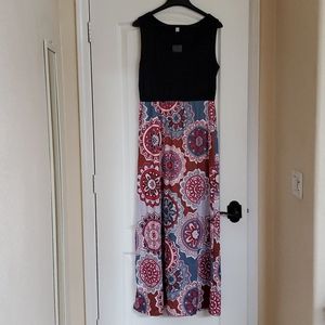 Ours Women's Boho Maxi Dress